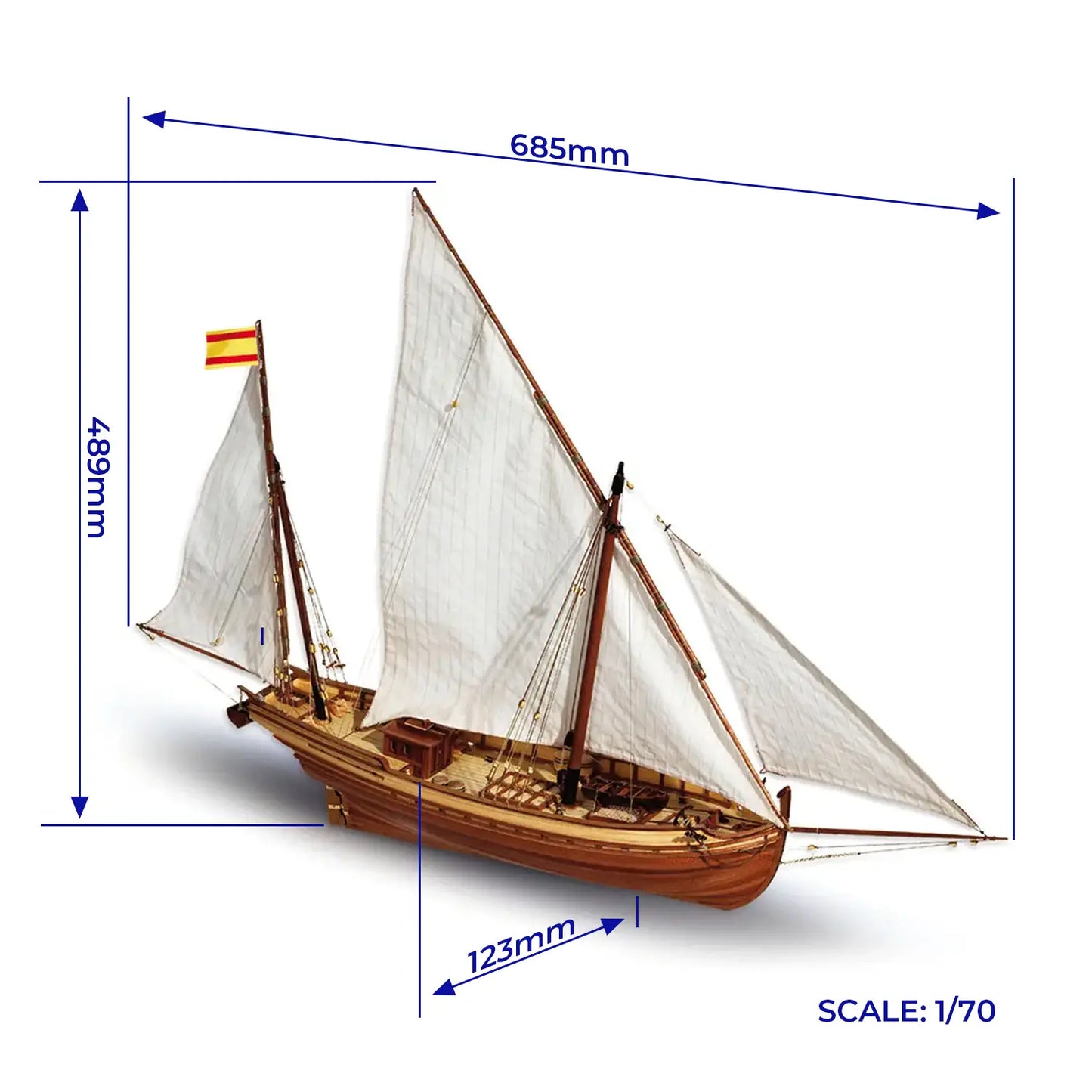Occre® The Felucca San Juan