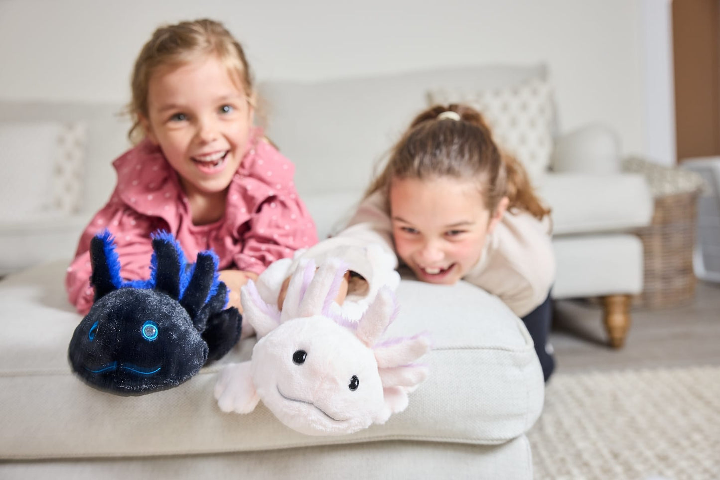 Warmies junior® Bleikur trúðfiskur Hitabangsi