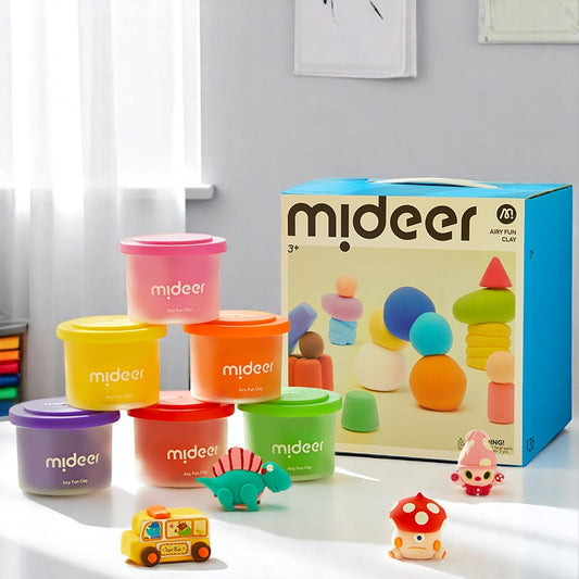 Mideer® Airy Fun Clay – Skapandi Leirsett (24 litir)