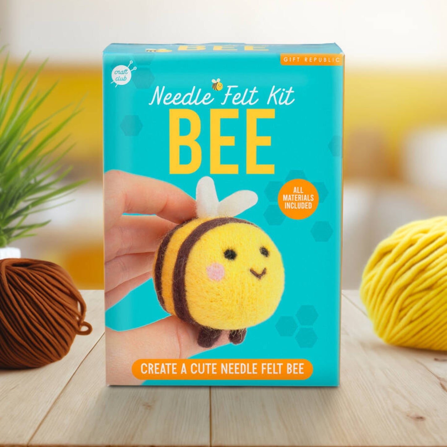 Gift Republic® Búðu til Býflugu úr Ull