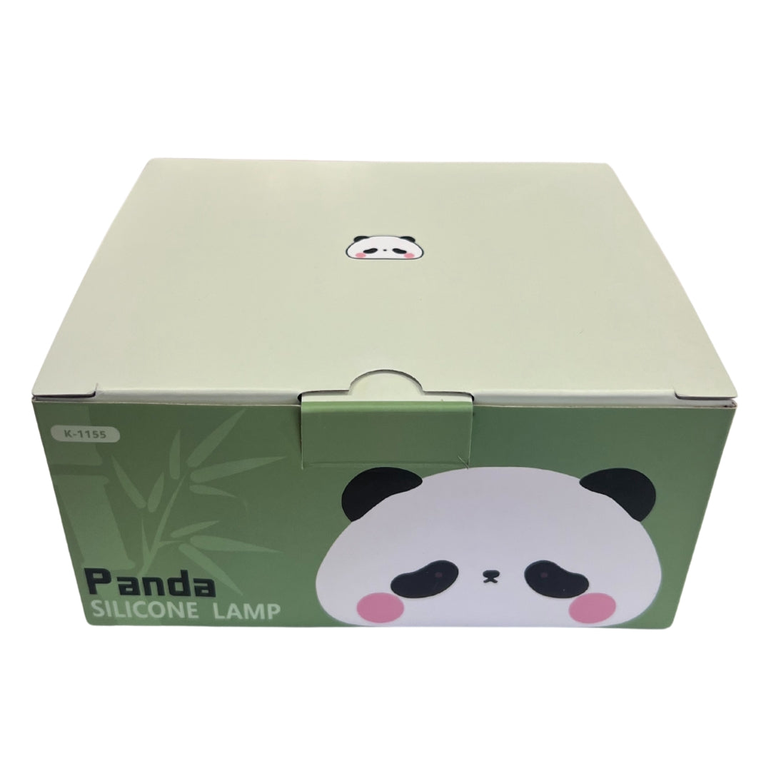 Mjúkur sílikon lampi - Liggjandi panda
