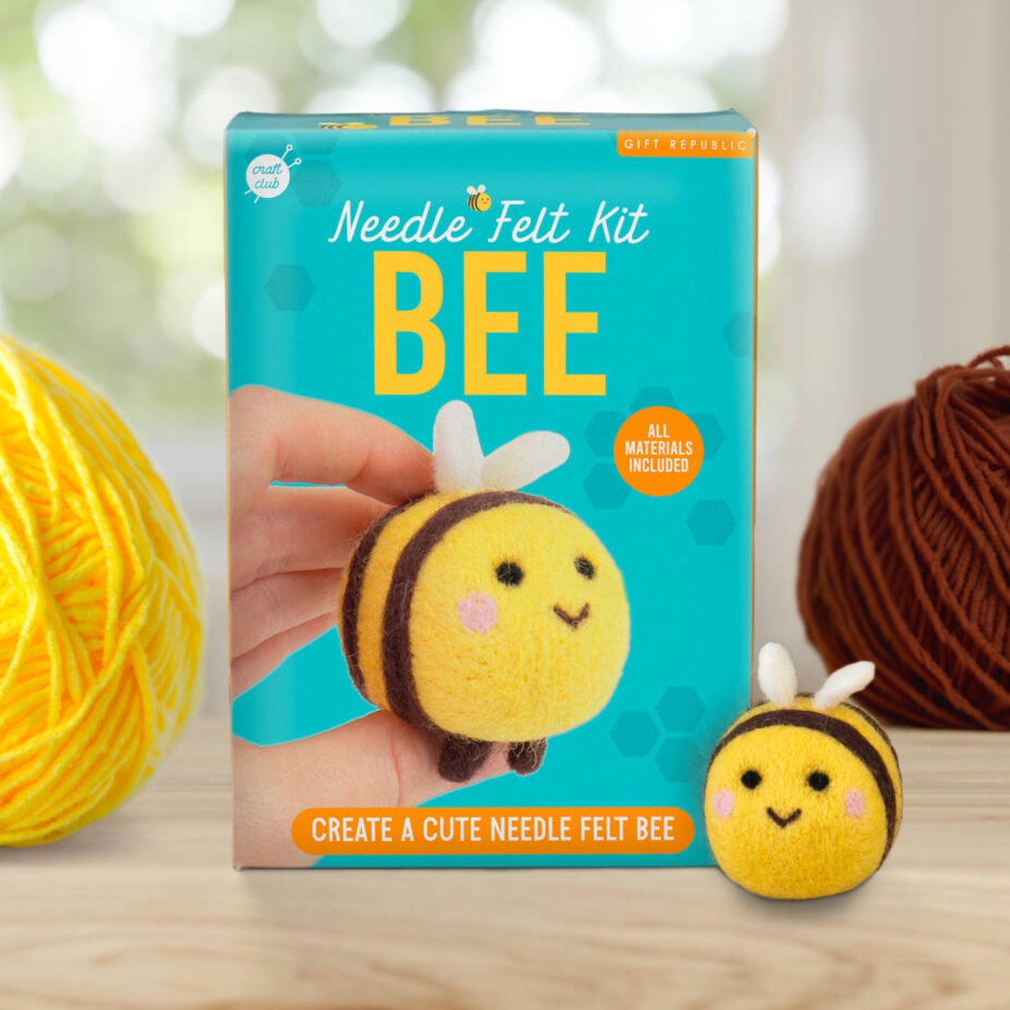 Gift Republic® Búðu til Býflugu úr Ull