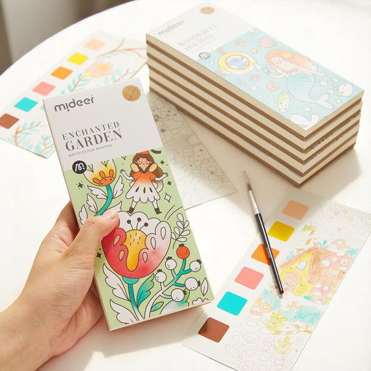 Mideer® Vatnsmálingabók Töfragarður