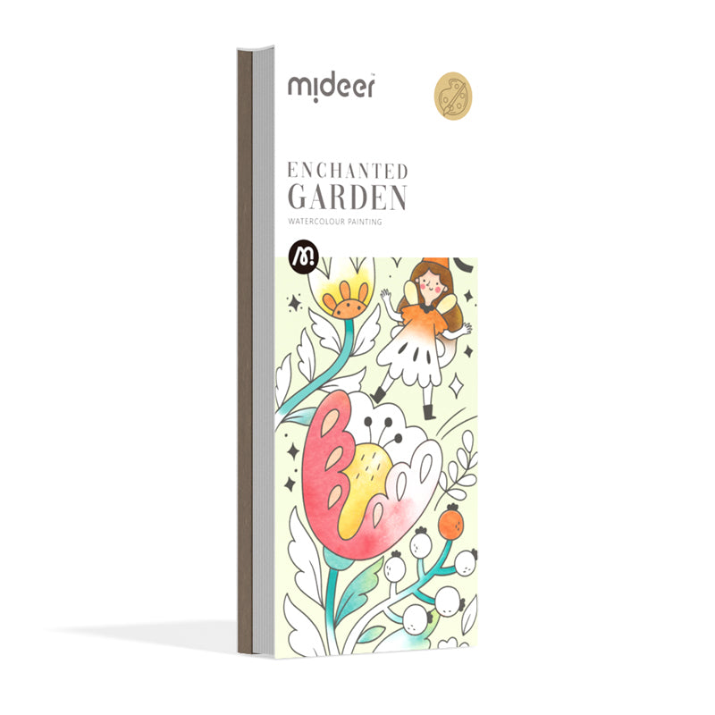 Mideer® Vatnsmálingabók Töfragarður