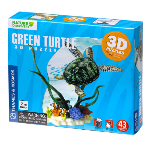 3D Púsl Sæskjaldbaka