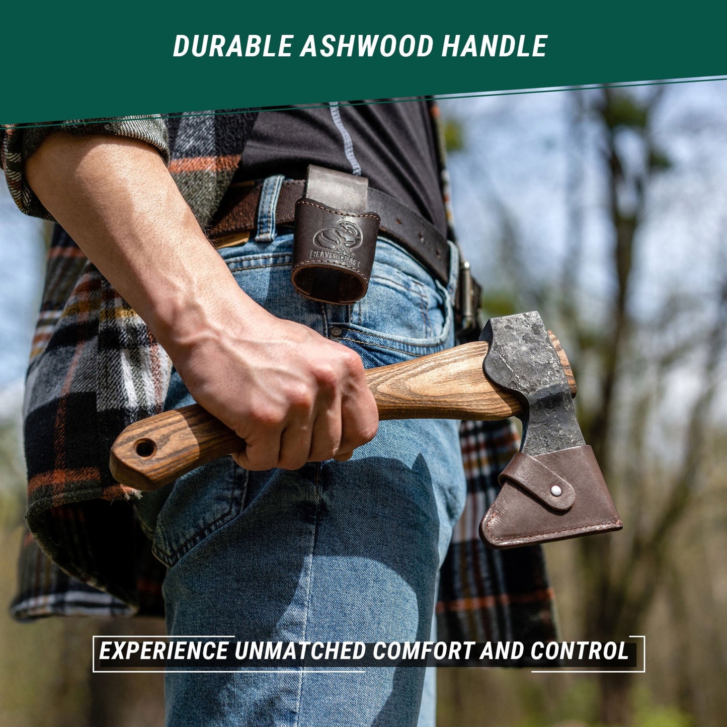 BEAVERCRAFT® AX1 Bushcraft Öxi