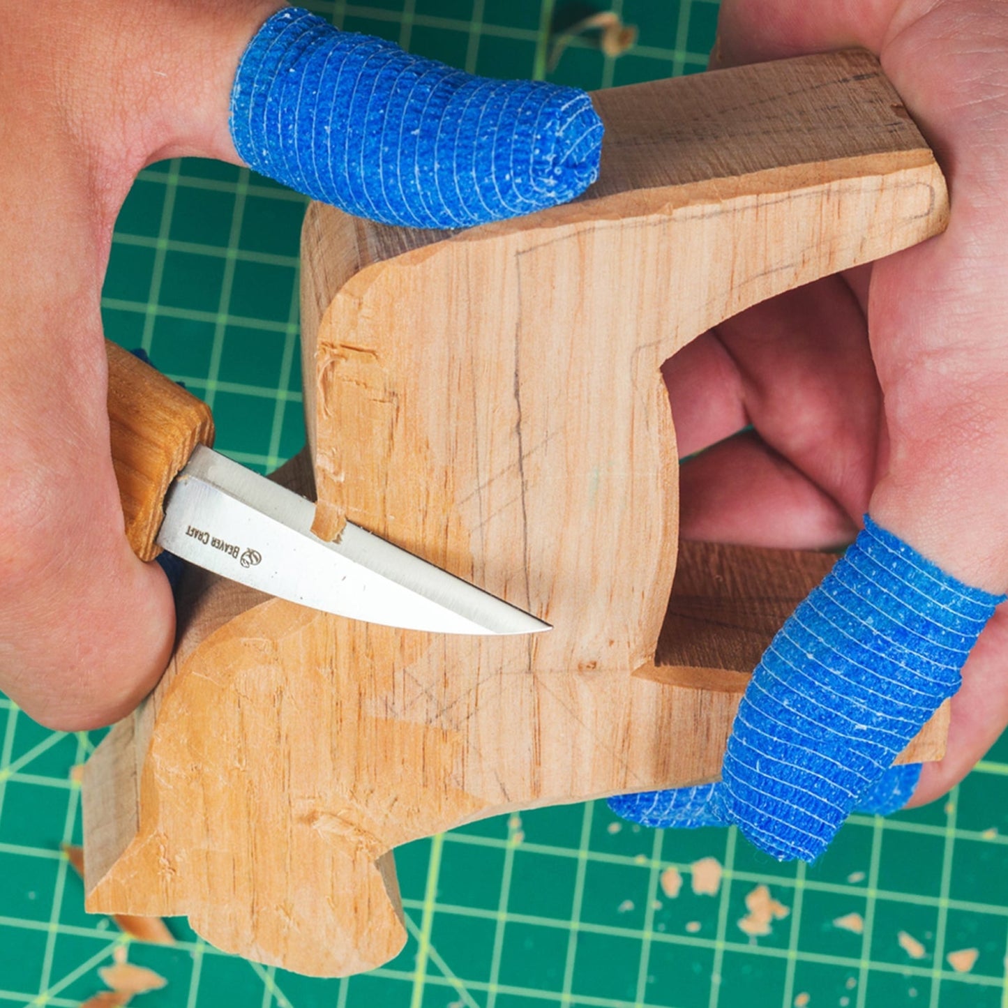 BEAVERCRAFT® Tálgunarsett hestur