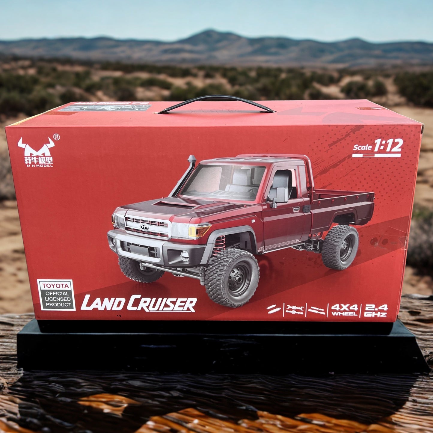 Fjarstýrður Landcruiser 79 1:12