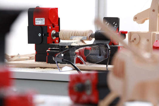 PLAYmake - UNIMAT 1 Basic Trésmíðaverkstæði fyrir börn og unglinga 8 ára +