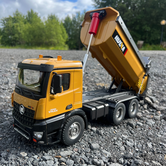 Fjarstýrður Vörubíll með Sturtu - Stór