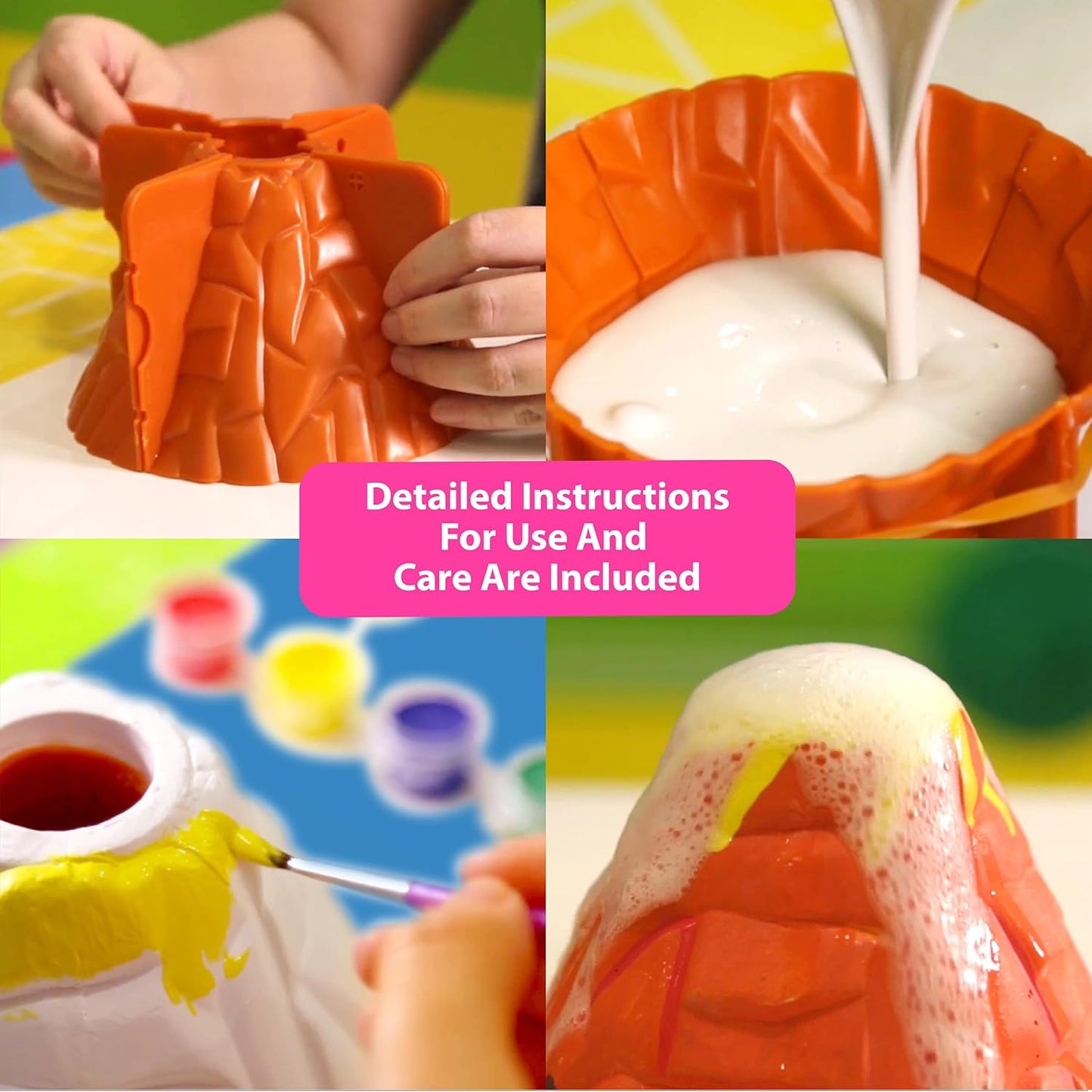 KidzLabs® Eldfjalla tilraunarsett