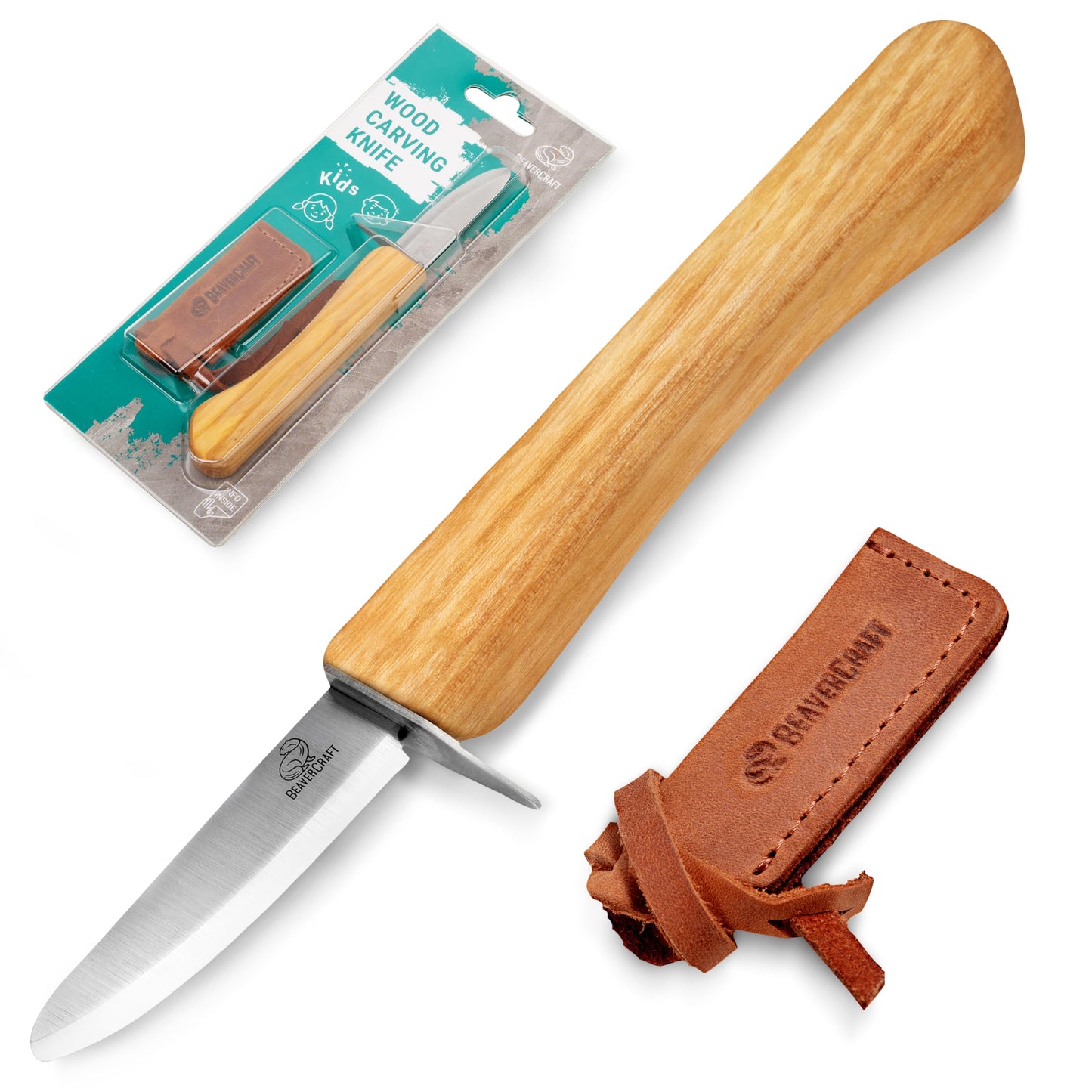 BEAVERCRAFT® C1 Kid (hnífur fyrir börn og byrjendur)