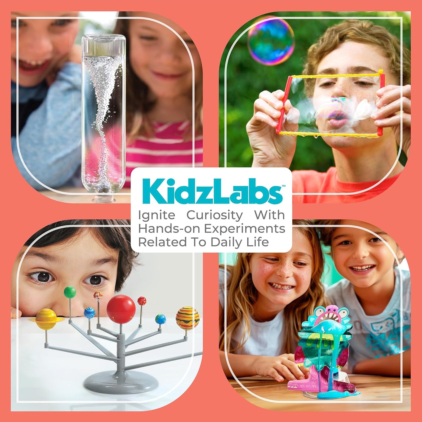KidzLabs® Eldfjalla tilraunarsett