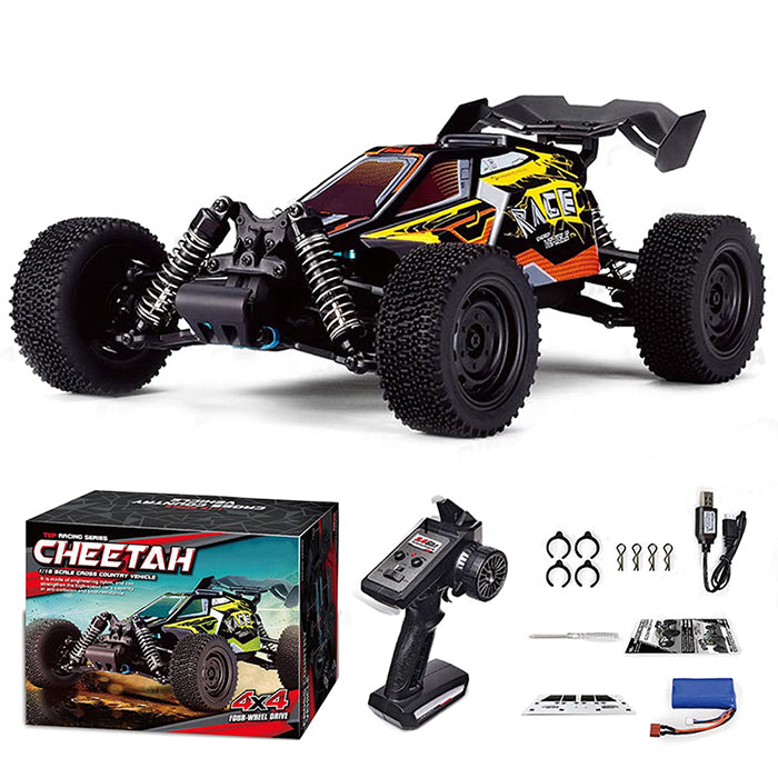 Fjarstýrður Cheetah PRO - Hraðskreður Rafmagnsbíll