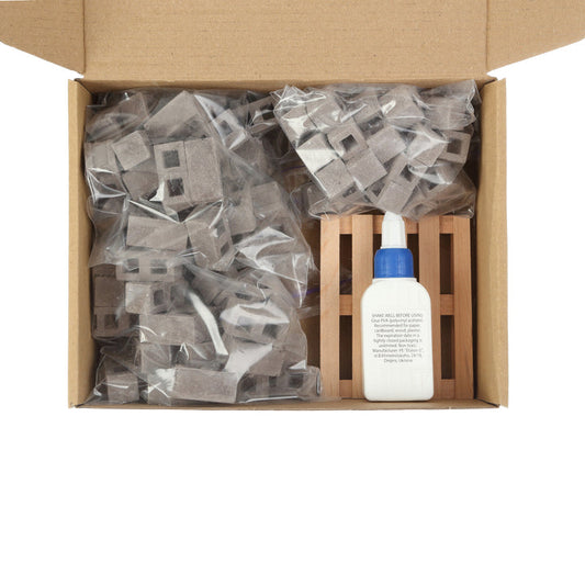 Wise Elk® Palletta með múrsteinum