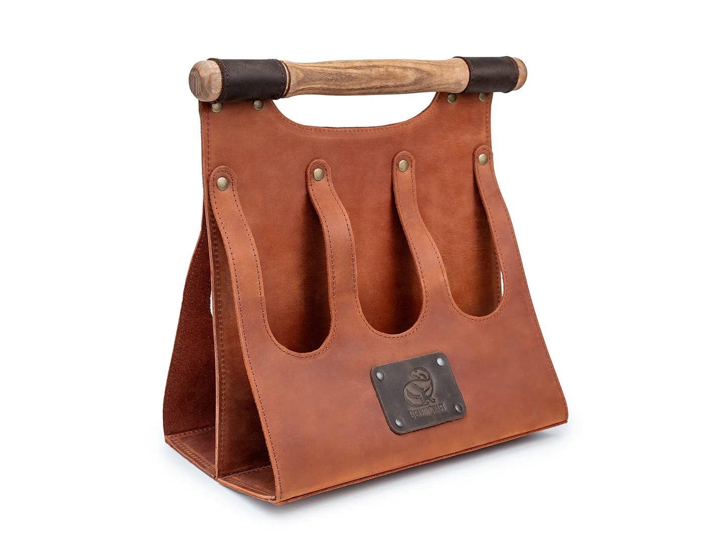 BEAVERCRAFT® Leðurtaska fyrir 6 flöskur LC_BH6