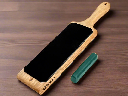 BEAVERCRAFT® LS1P1 – Tvíhliða leðurstroppur með handfangi