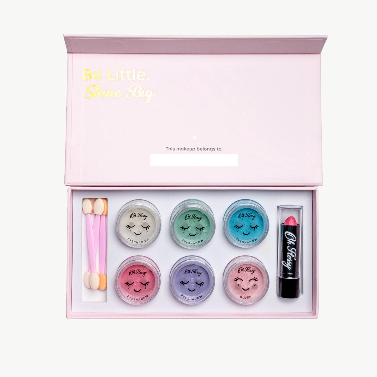 OhFlossy® Barna Make Up Sett - Stórt