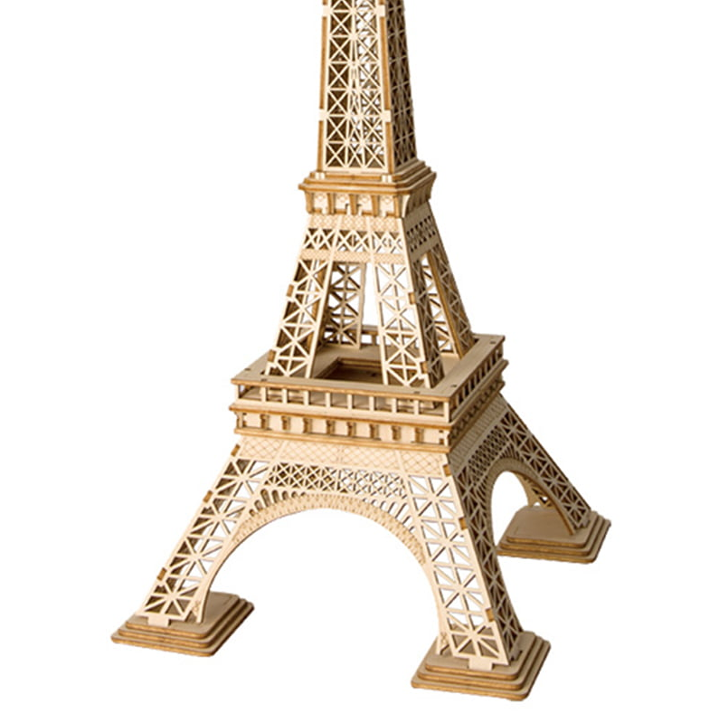 ROLIFE® Þrívíddar viðarpúsl - Eiffel Turninn