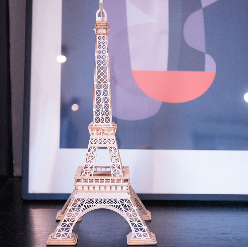 ROLIFE® Þrívíddar viðarpúsl - Eiffel Turninn
