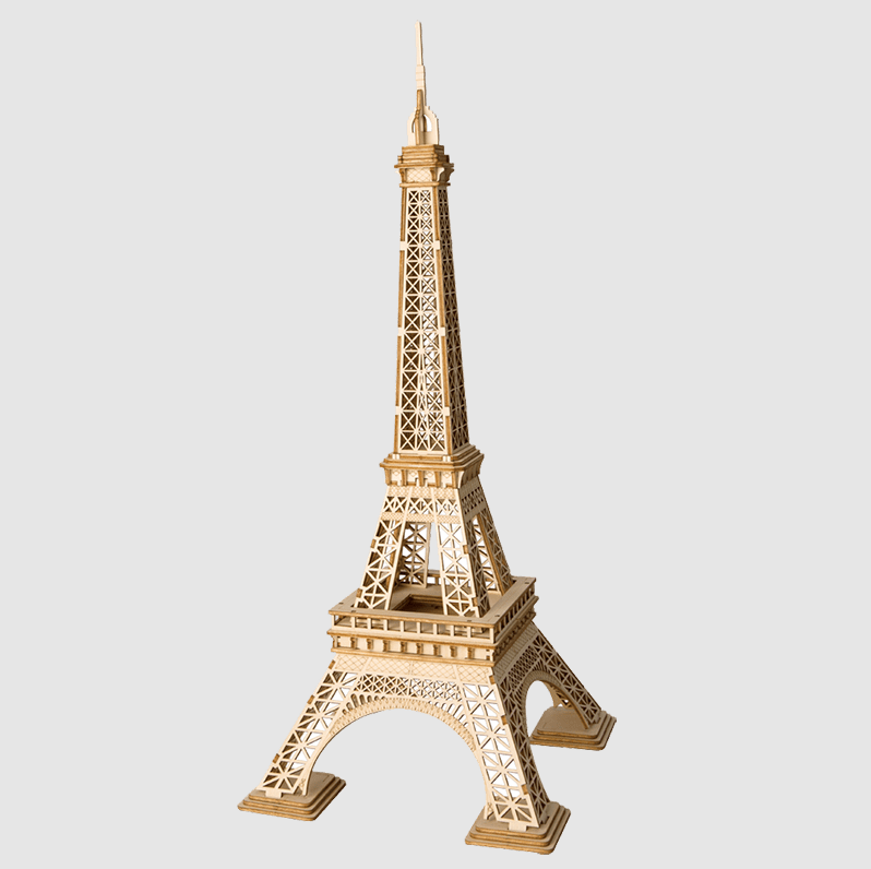 ROLIFE® Þrívíddar viðarpúsl - Eiffel Turninn