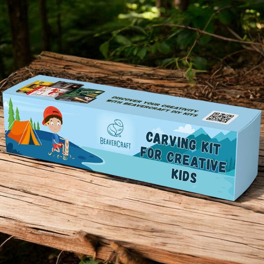 BEAVERCRAFT® Tálgunarsett Grenitré