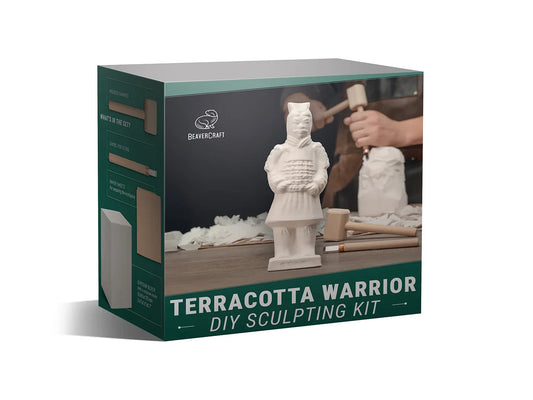 BEAVERCRAFT® Myndhöggvarasett (Terracotta Warrior)