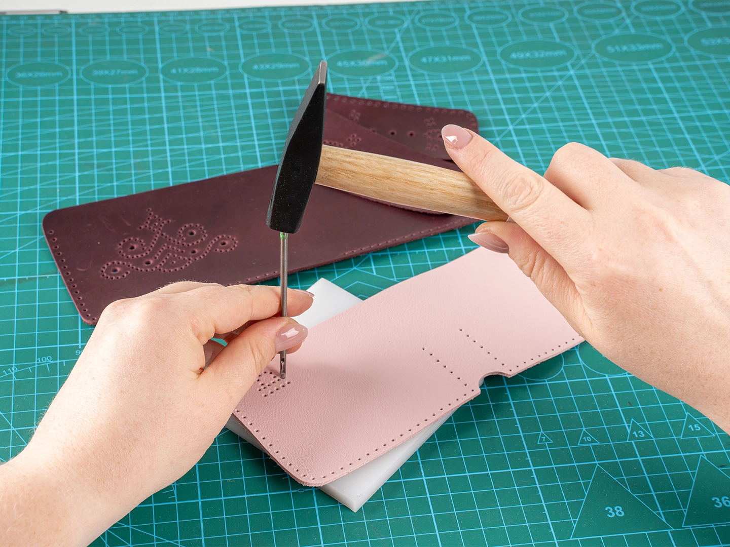 BEAVERCRAFT® DIY Leðurveski