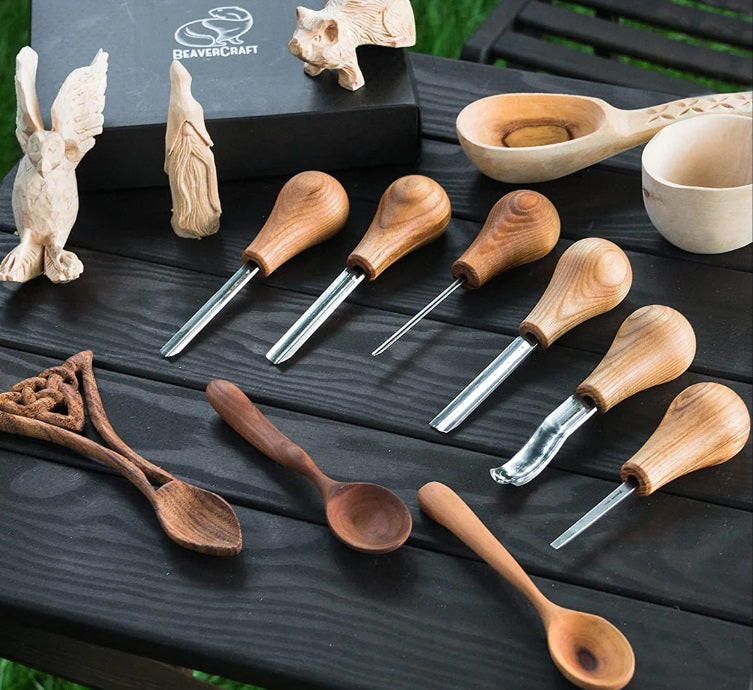 BEAVERCRAFT® Útskurðarsett