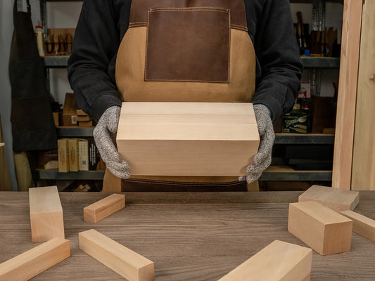 BEAVERCRAFT® BW1 Large – Stór útskurðarviður úr Basswood