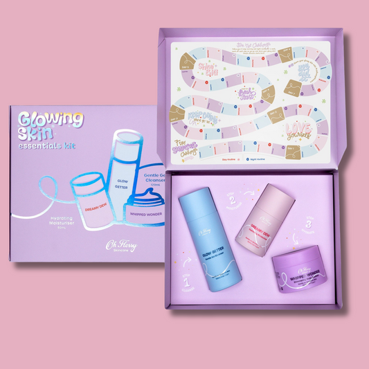 OhFlossy® Náttúrulegur Andlitshreinsir og fleira - Stórt Sett