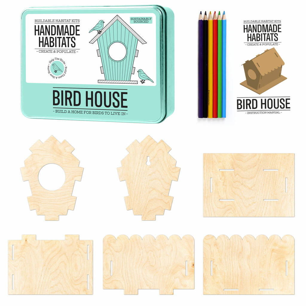 Gift Republic® Búðu til Fuglahús