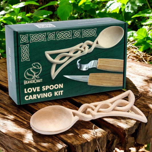 BEAVERCRAFT® Tálgunarsett Keltnesk Skeið