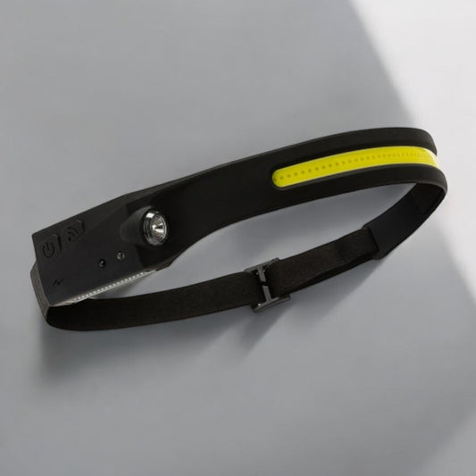 LED Höfuðljós með hreyfiskynjara