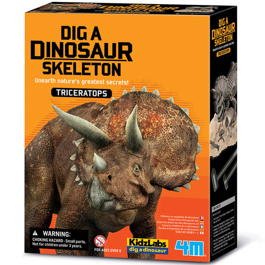 4M® KidzLabs - Dig a Dinosaur Triceratops