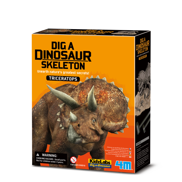 4M® KidzLabs - Dig a Dinosaur Triceratops
