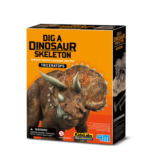 4M® KidzLabs - Dig a Dinosaur Triceratops