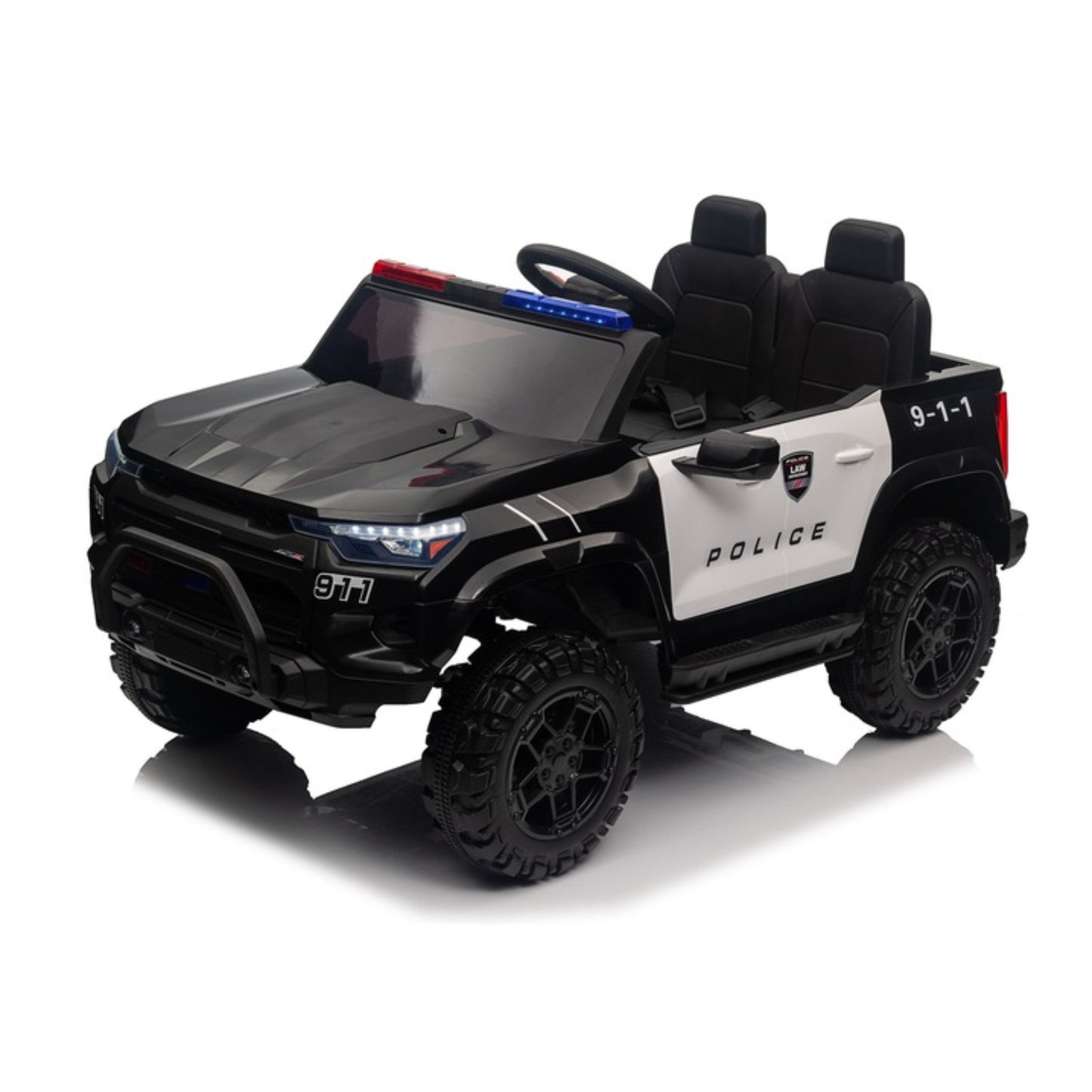 Rafmagnslöggubíll Fyrir Krakka