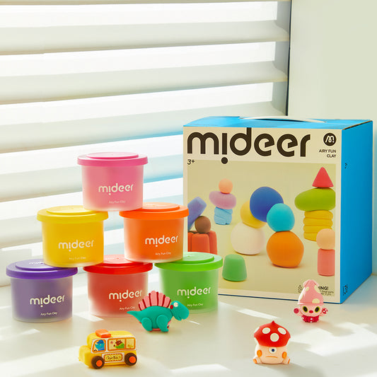 Mideer® Airy Fun Clay – Skapandi Leirsett (24 litir)