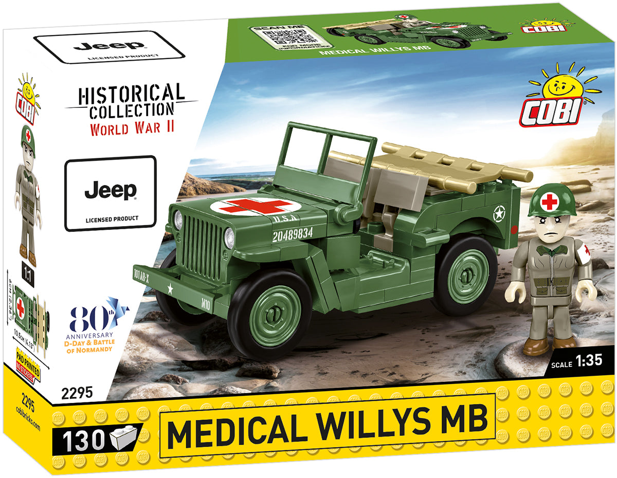 Cobi Kubbasett® Willys MB Medical