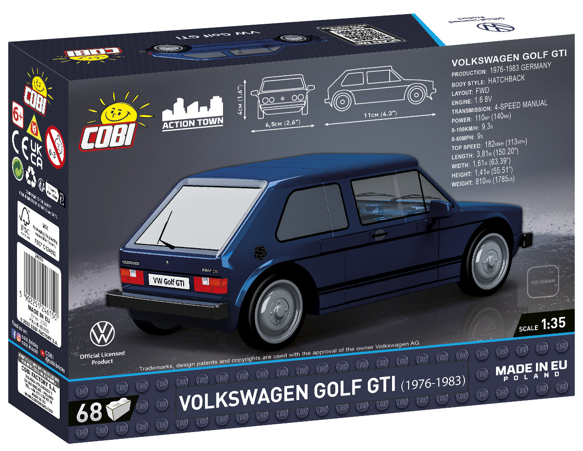 Cobi Kubbasett® Volkswagen Golf GTI (1976-1983)
