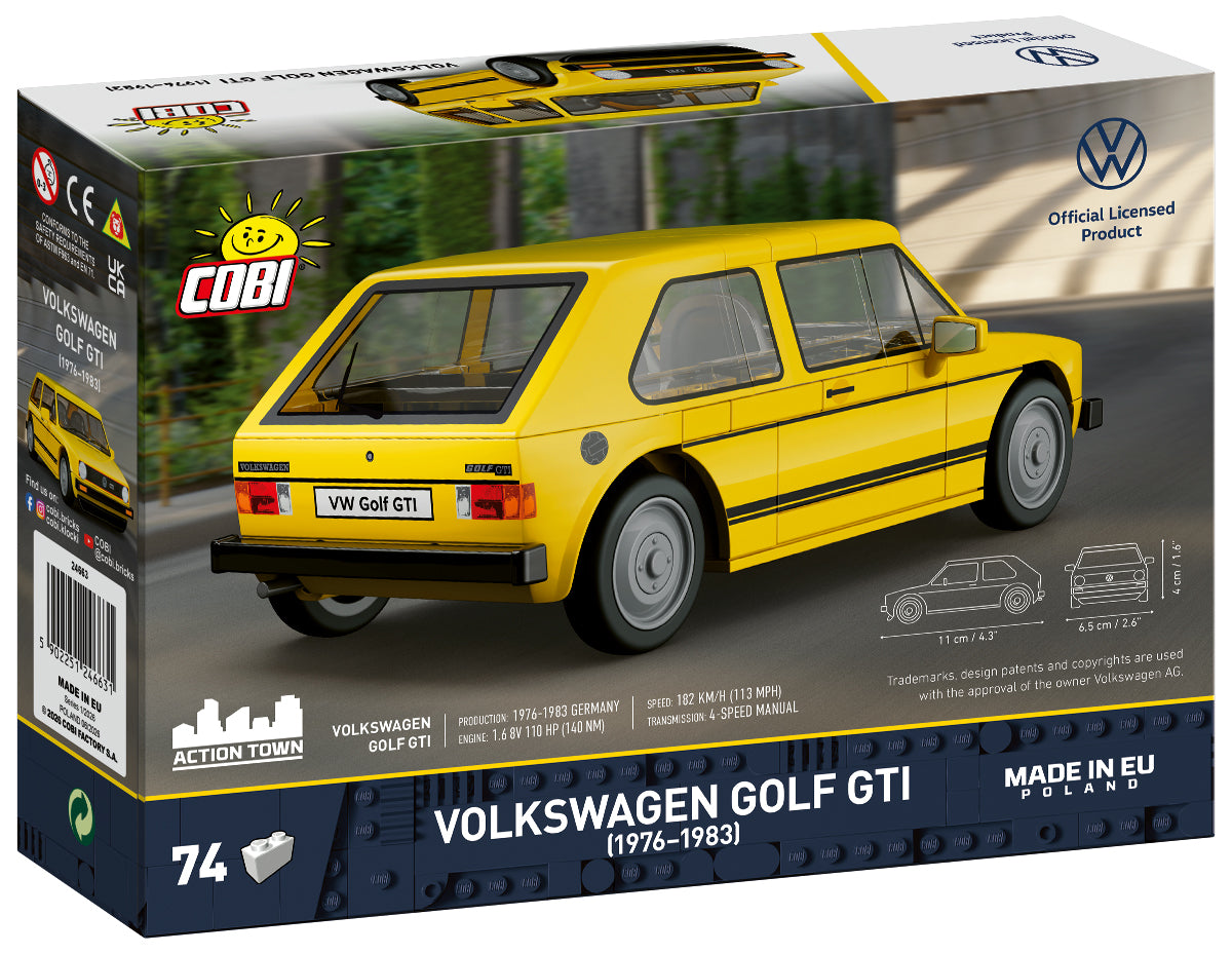 Cobi Kubbasett® Volkswagen Golf GTI (1976-1983)