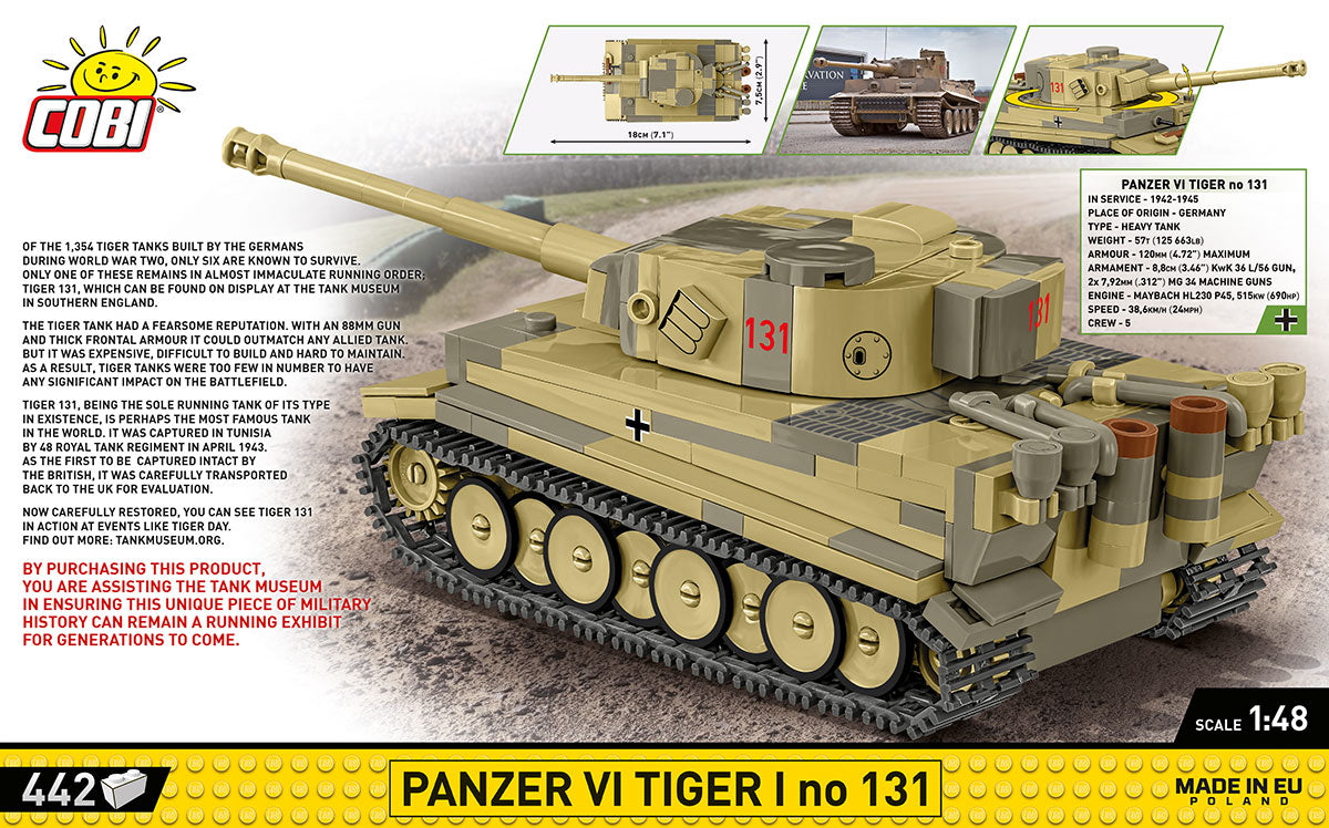 Cobi Kubbasett® Panzer VI Tiger