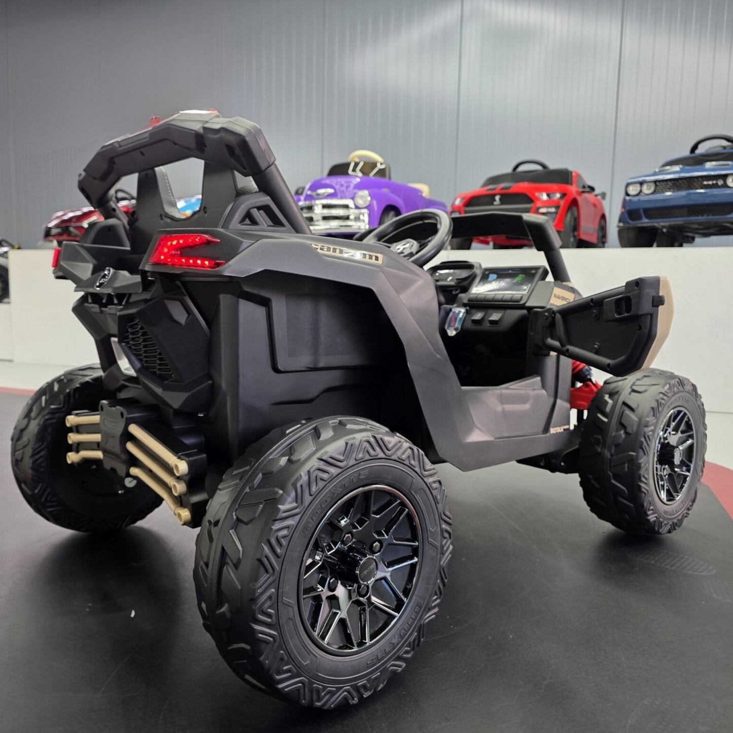 Rafmagnsbuggy Fyrir Krakka (CanAm Maverick)