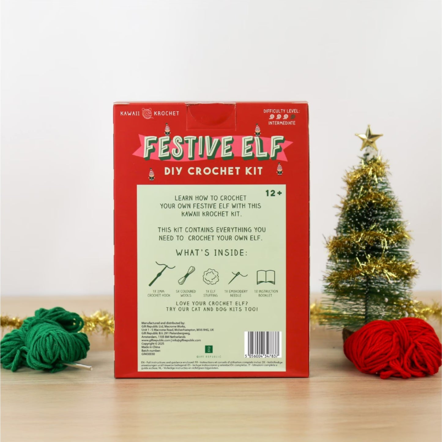 Gift Republic® Heklsett - Jóla álfur