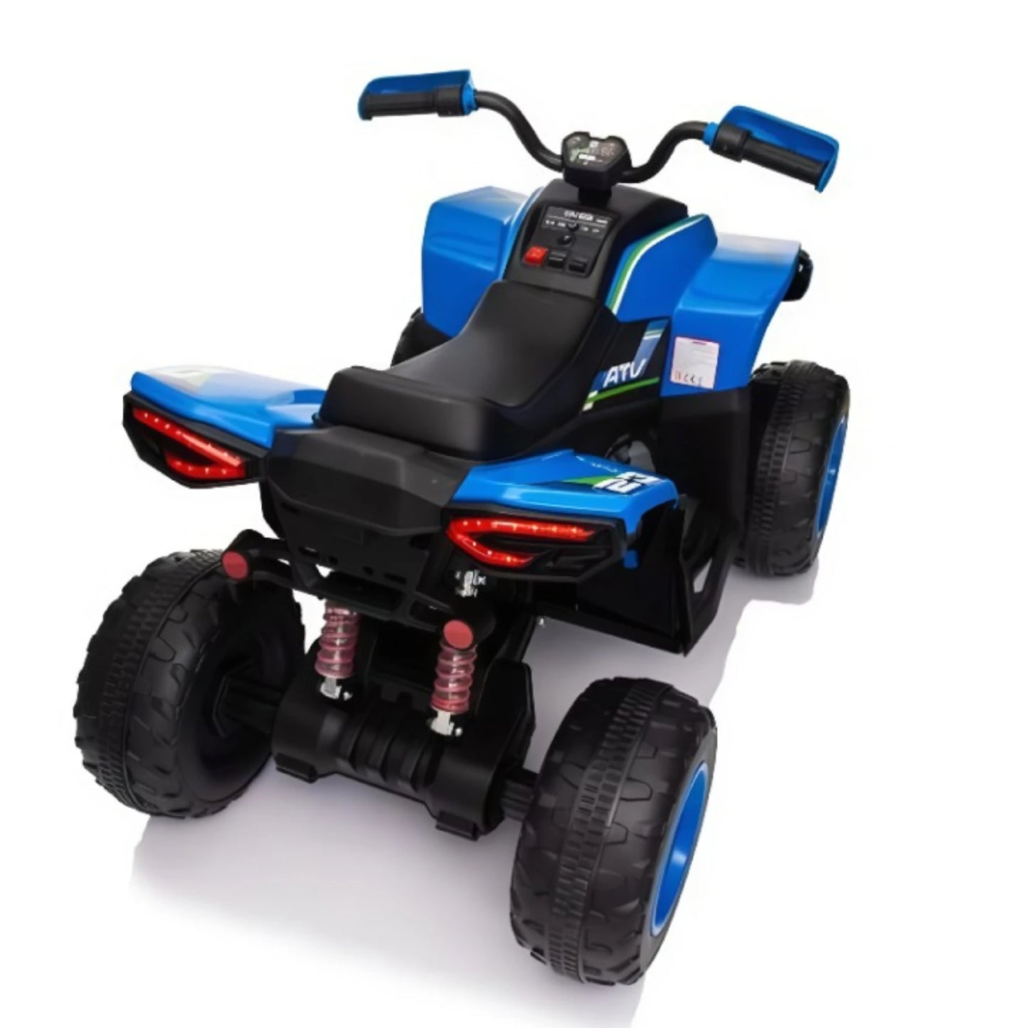 Rafmagnsfjórhjól Fyrir Krakka (Blátt)