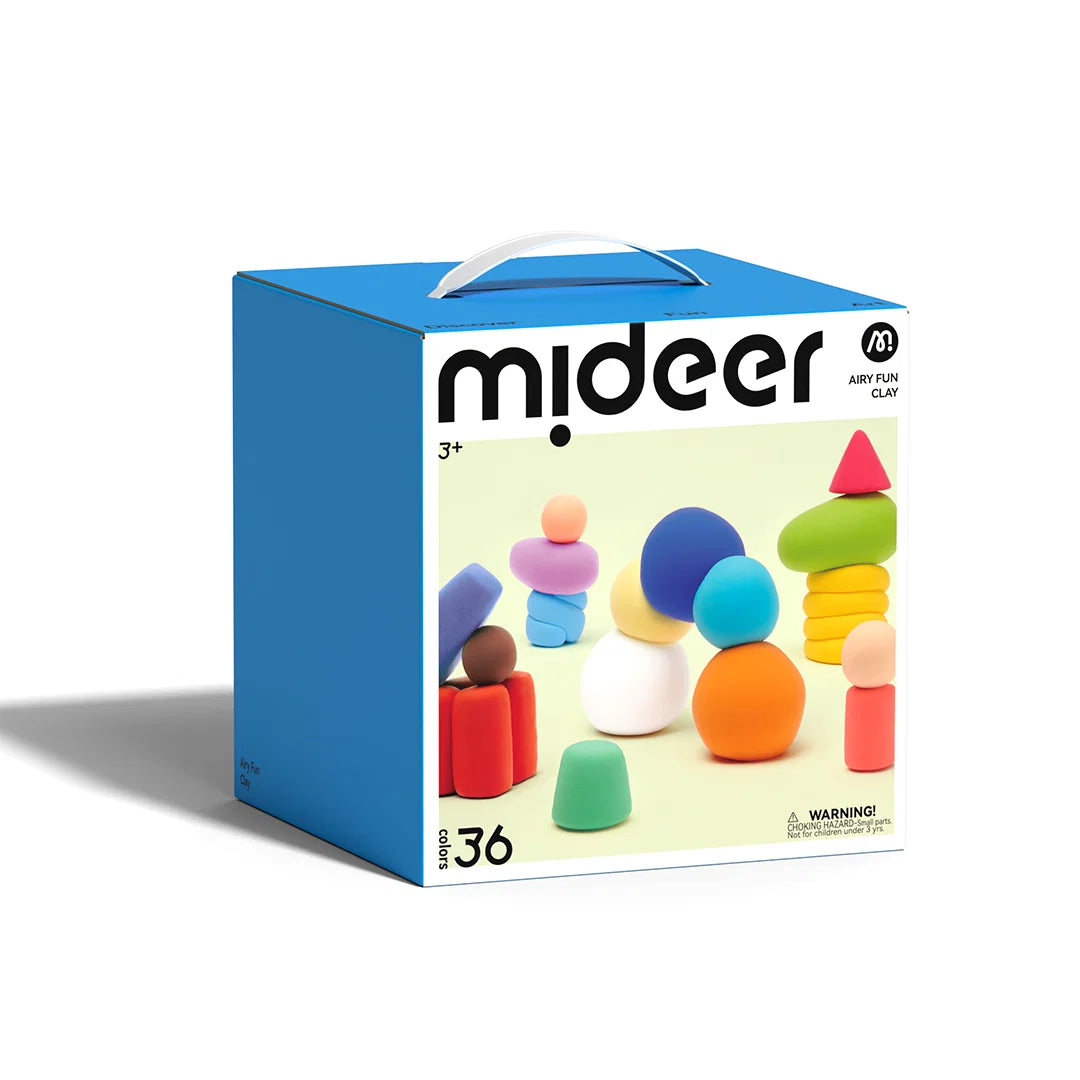 Mideer® Airy Fun Clay – Skapandi Leirsett (36 litir)