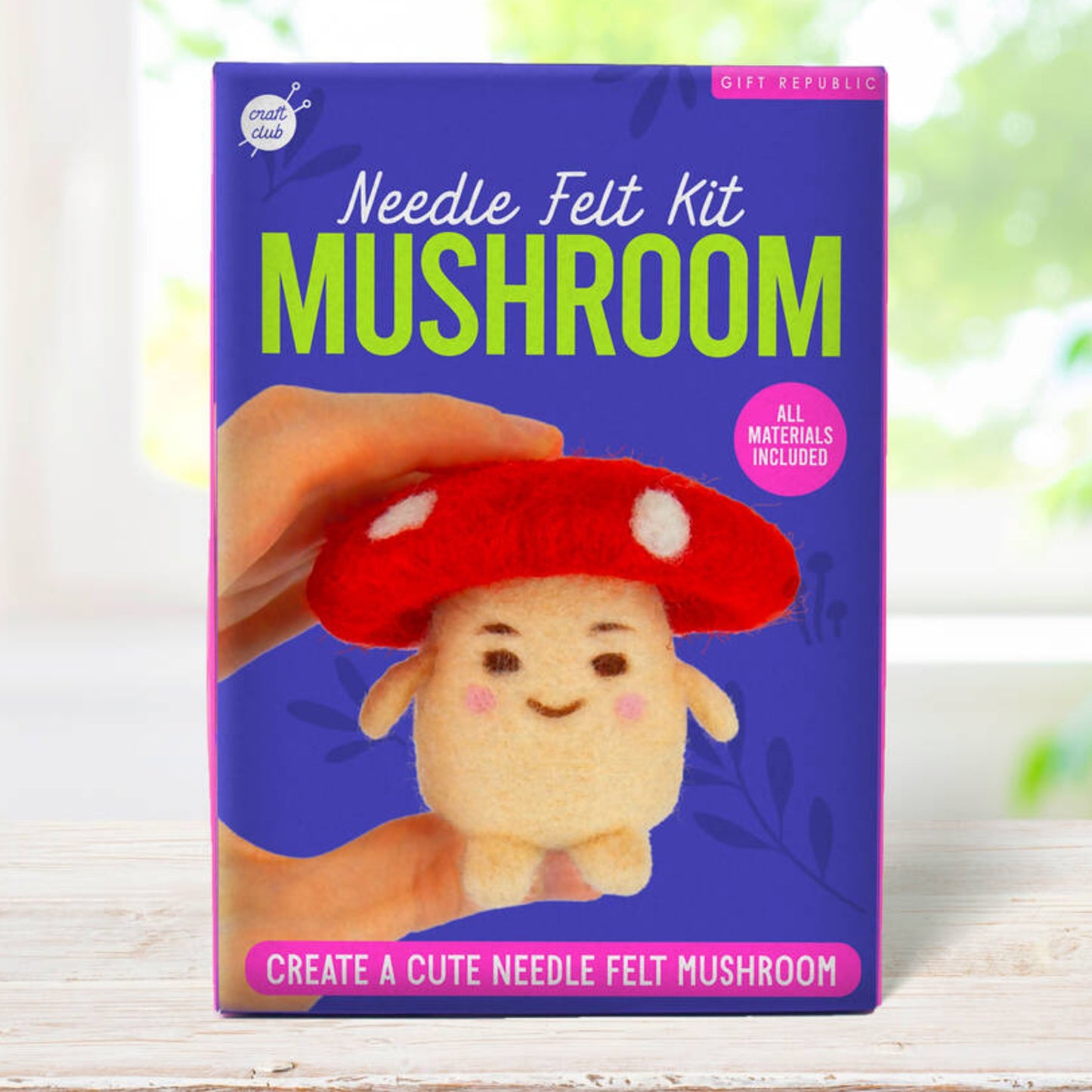 Gift Republic® Búðu til Svepp úr Ull