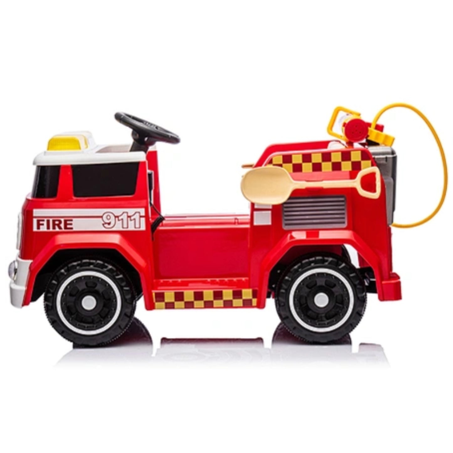 Slökkviliðsbíll Fyrir Krakka (Rafmagns)