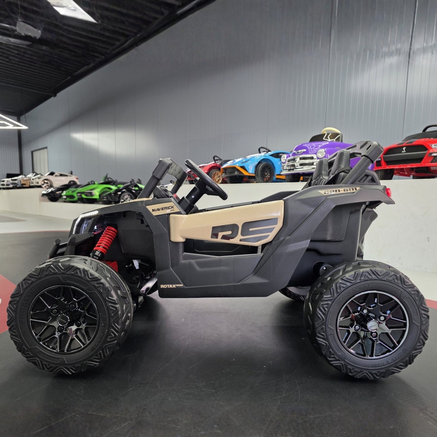 Rafmagnsbuggy Fyrir Krakka (CanAm Maverick)